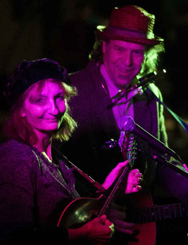 Americana folk duo performing onstage at a festival event | Altus Entertainment